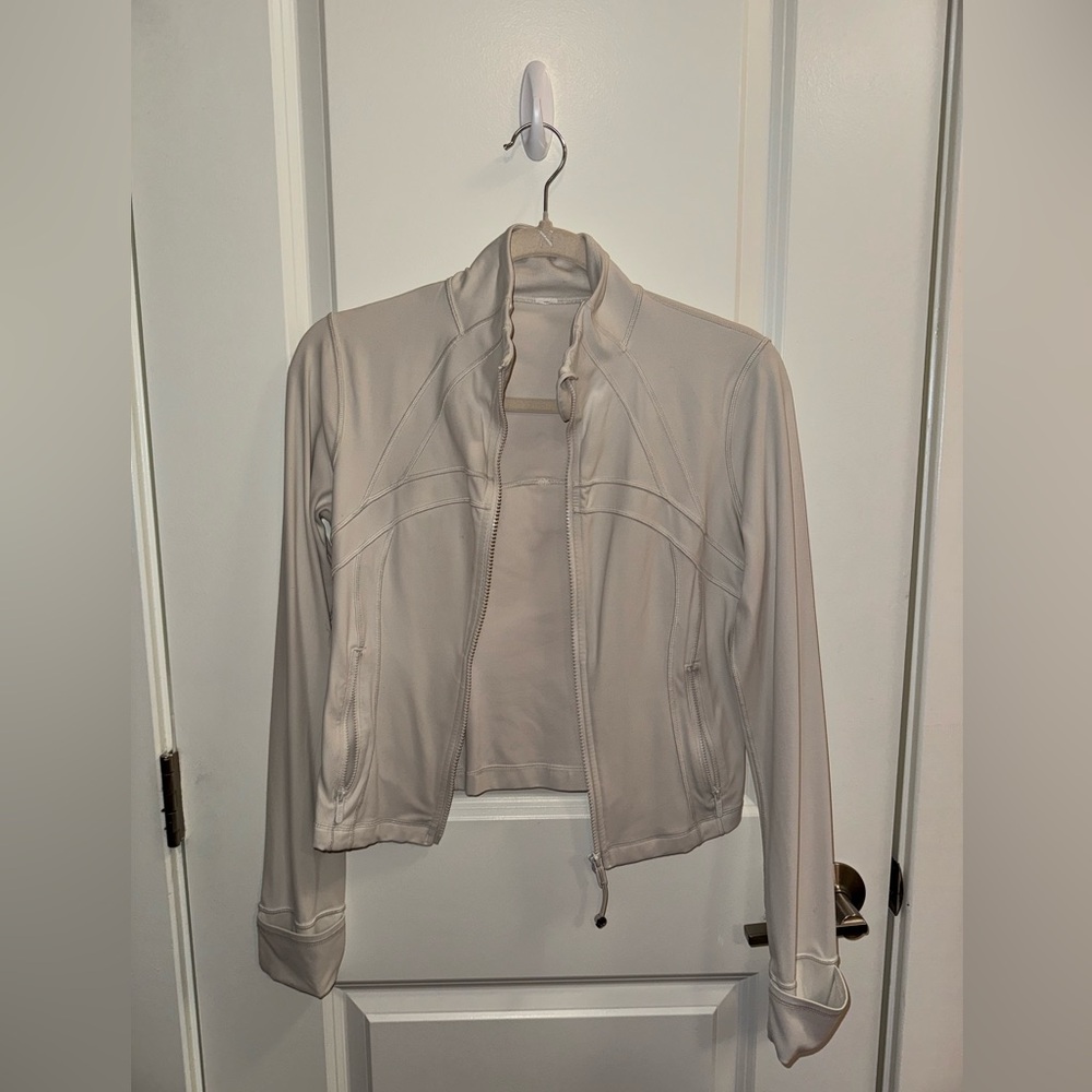 Lululemon Define Cropped Jacket *Nulu™ BONE 8